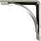 Ekena Millwork Morris Steel Bracket, Unfinished 3"W x 6"D x 6"H BKTM03X06X06MOCRS - alternate 2